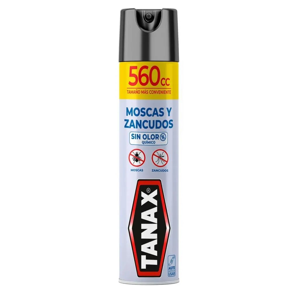 Insecticida Tanax Moscas y Zancudos sin Olor 560 ml