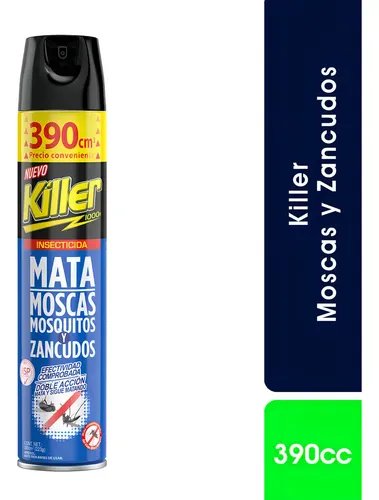 Insecticida Killer Moscas y Zancudos 390 ml
