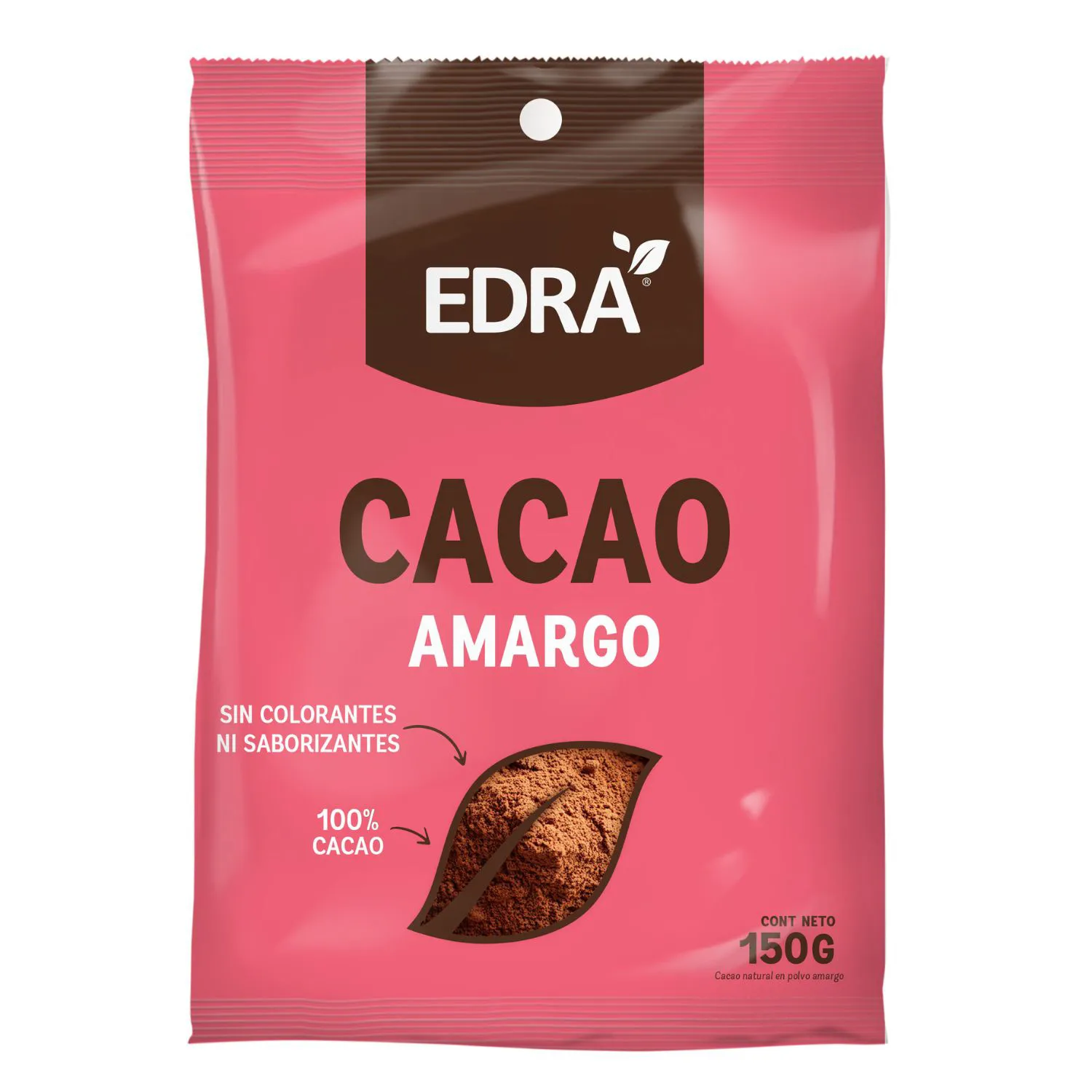 Cacao Amargo Edra 150 grs.
