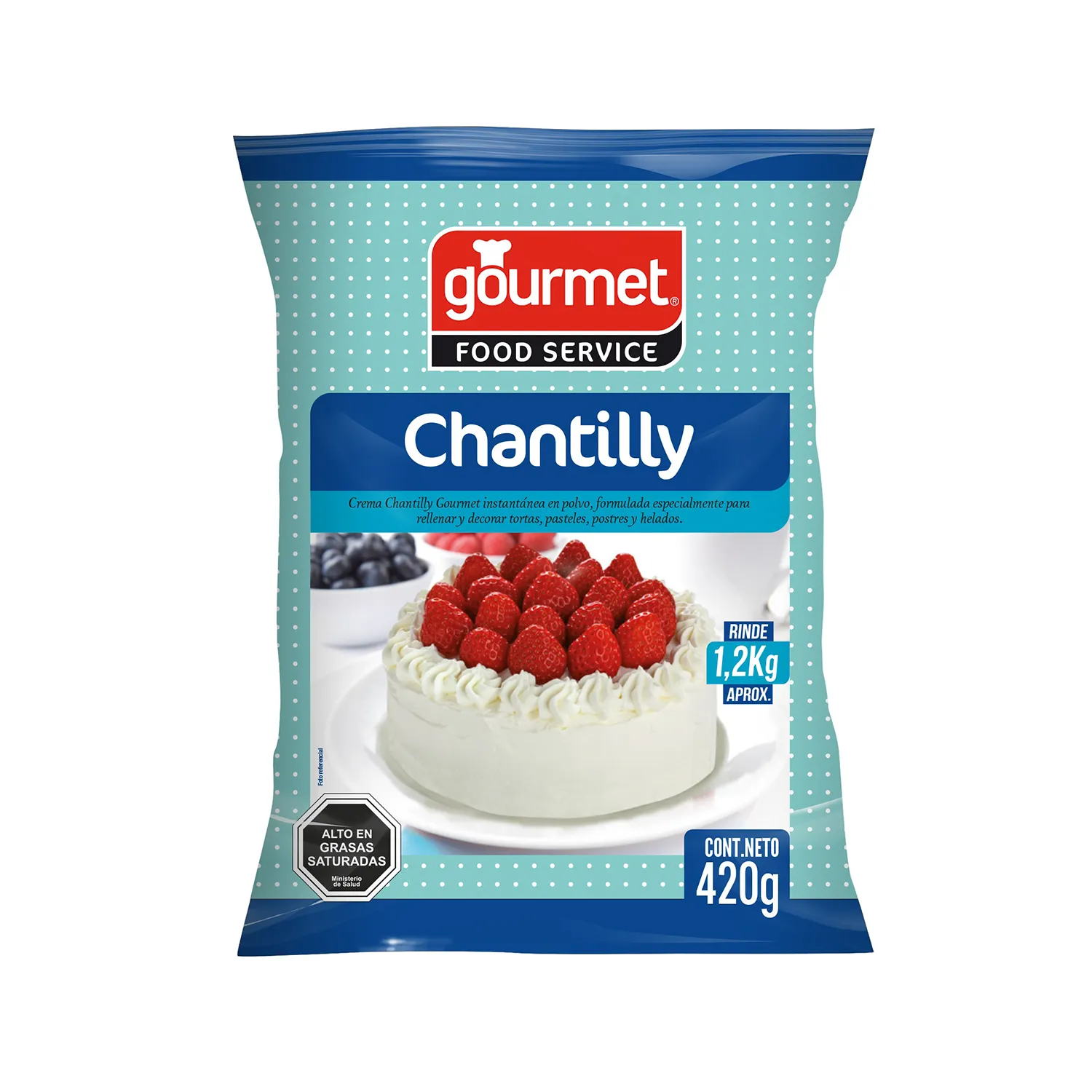 Crema Chantilly Gourmet 420 grs.