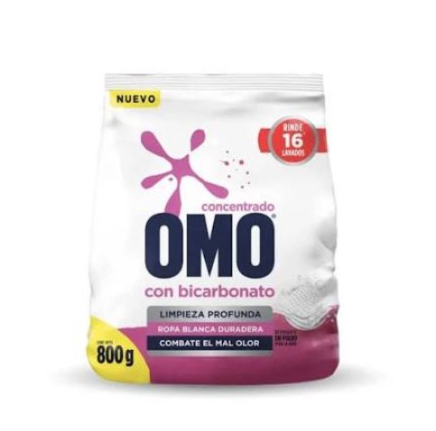 Detergente Omo Con Bicarbonato 800 g