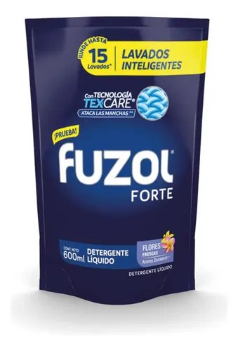 Detergente Líquido Doypack Fuzol Forte 600 ml