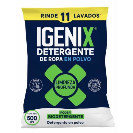 Detergente Igenix Polvo 500 grs.