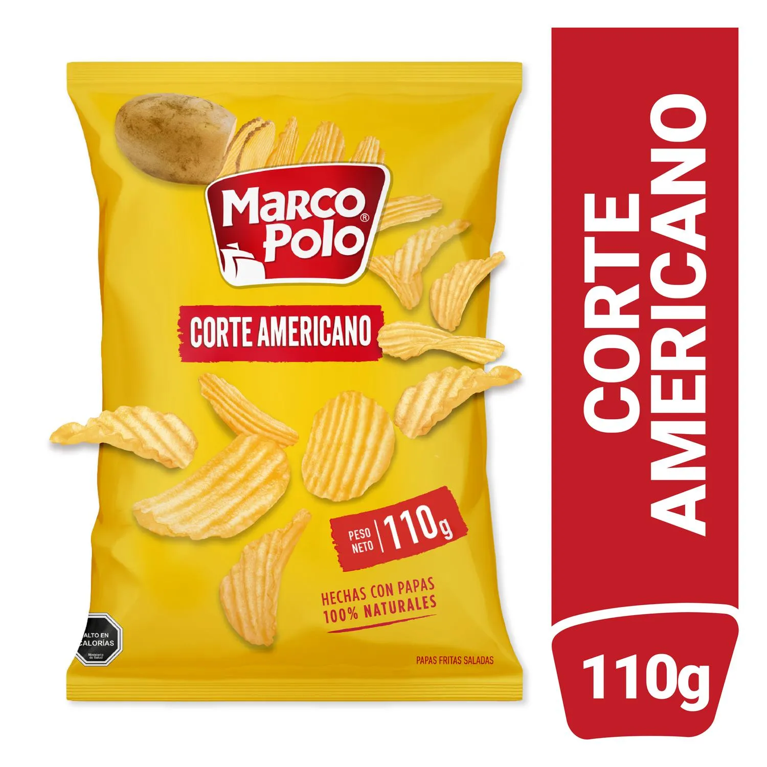 Papas Fritas Marco Polo Marcopolo Americano 110 g