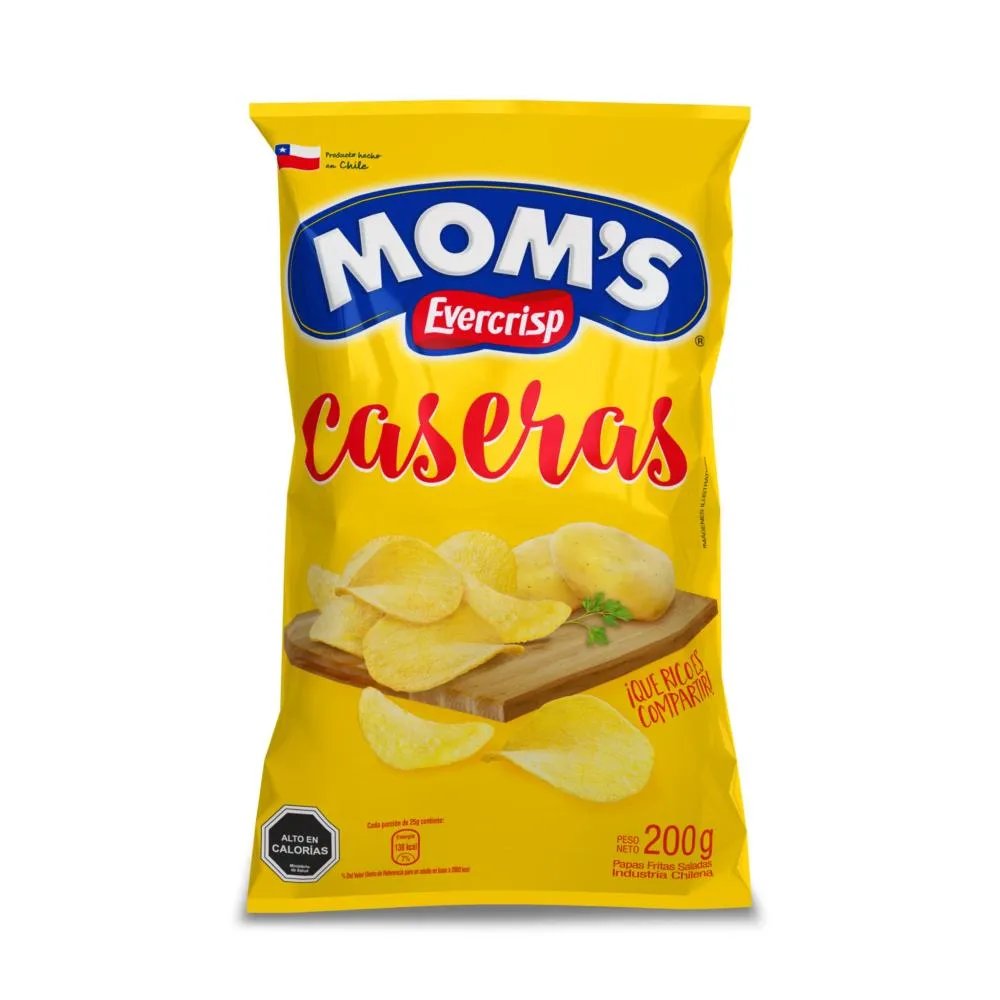 Papa Evercrisp Moms Caseras 200 g