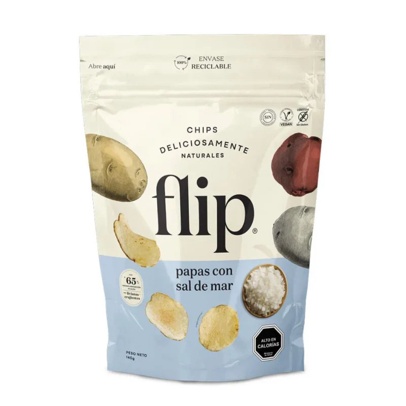 Papa Flip Sal de Mar 140 grs.
