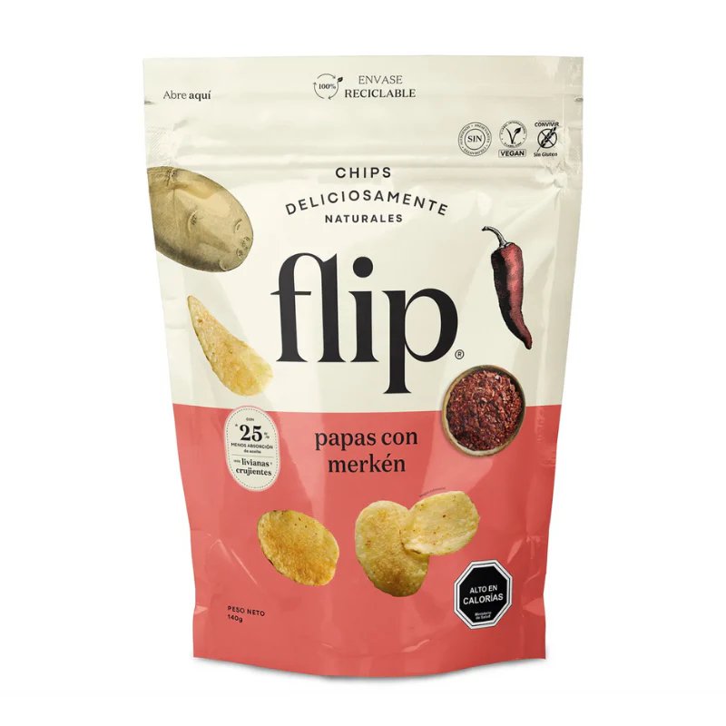 Papa Flip Merken 140 grs.