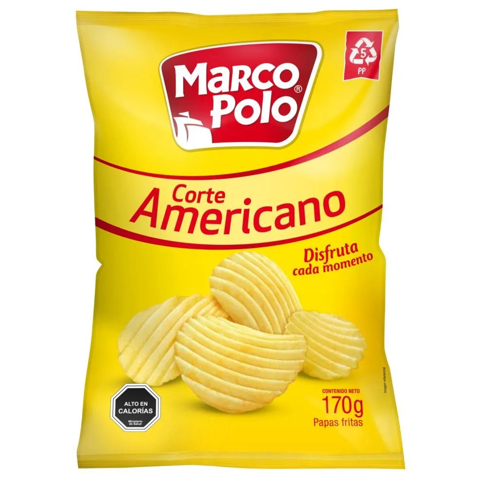Papas Fritas Marco Polo Corte Americano 170 g