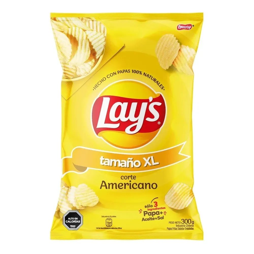Papas Fritas Lays Corte Americano 300 g