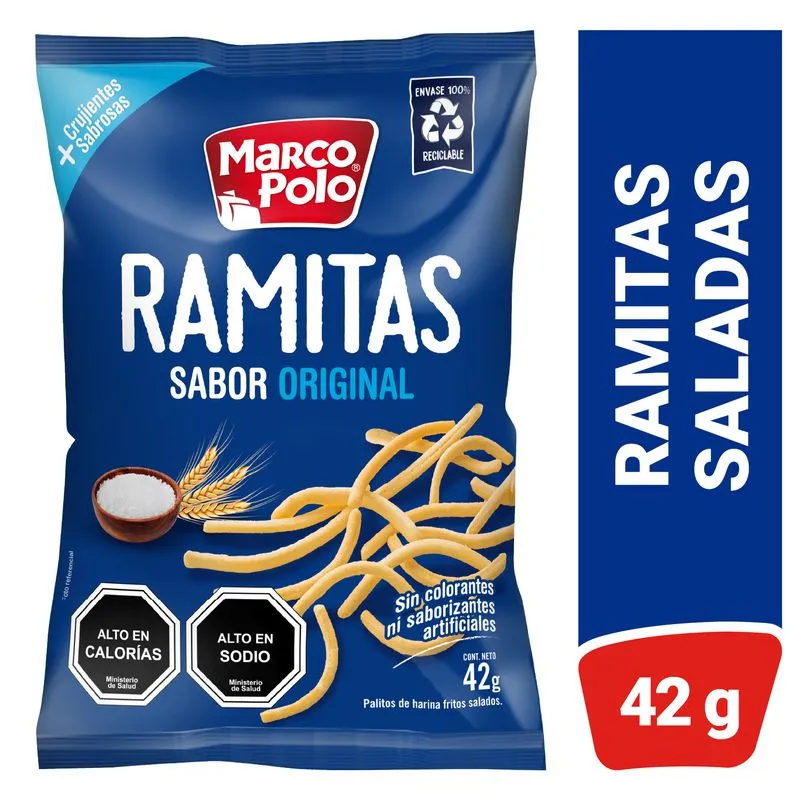 Ramitas Saladas Marco Polo 42 g
