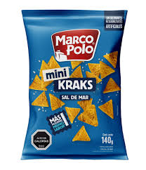 Tortillas Marco Polo Kraks Sal de Mar 285 g