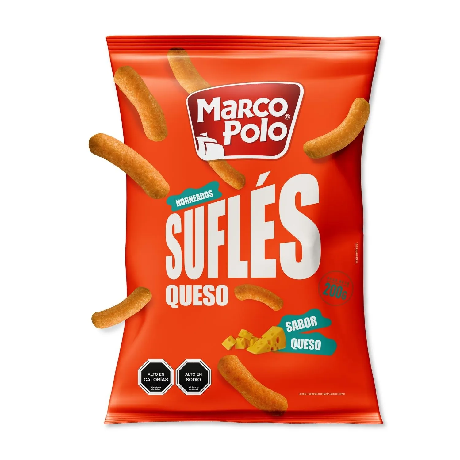 Crunchis Marcopolo Queso 200 grs.