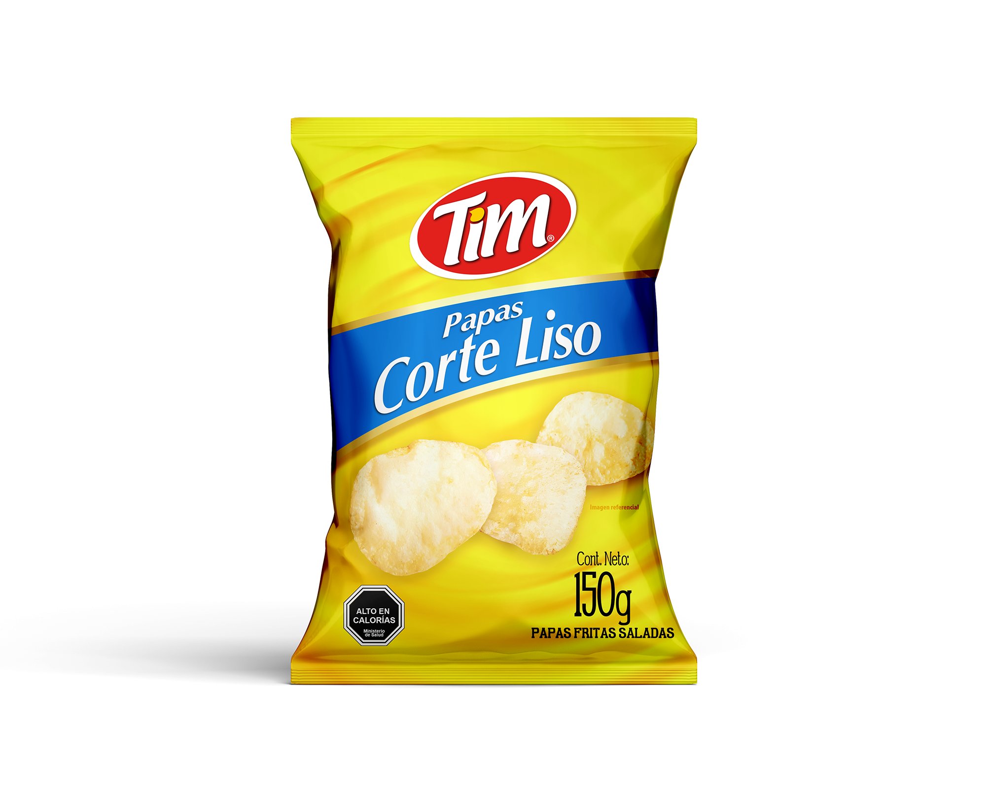 Papas Tim Corte Liso 150 g