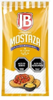 Mostaza Jb Sachet 100 grs.