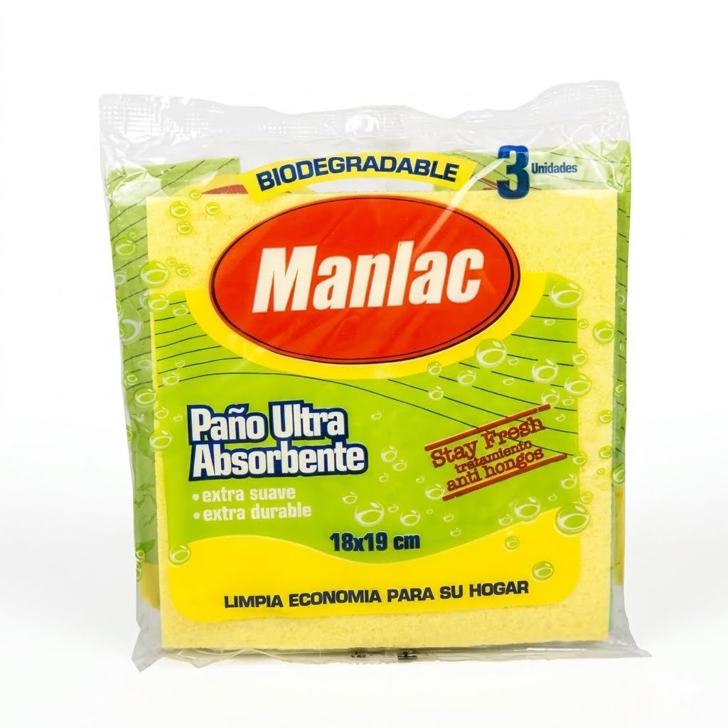 Paño Manlac Ultra Absorbente 6 un