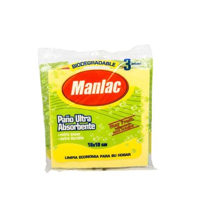 Paño Manlac Ultra Absorbente 1 un