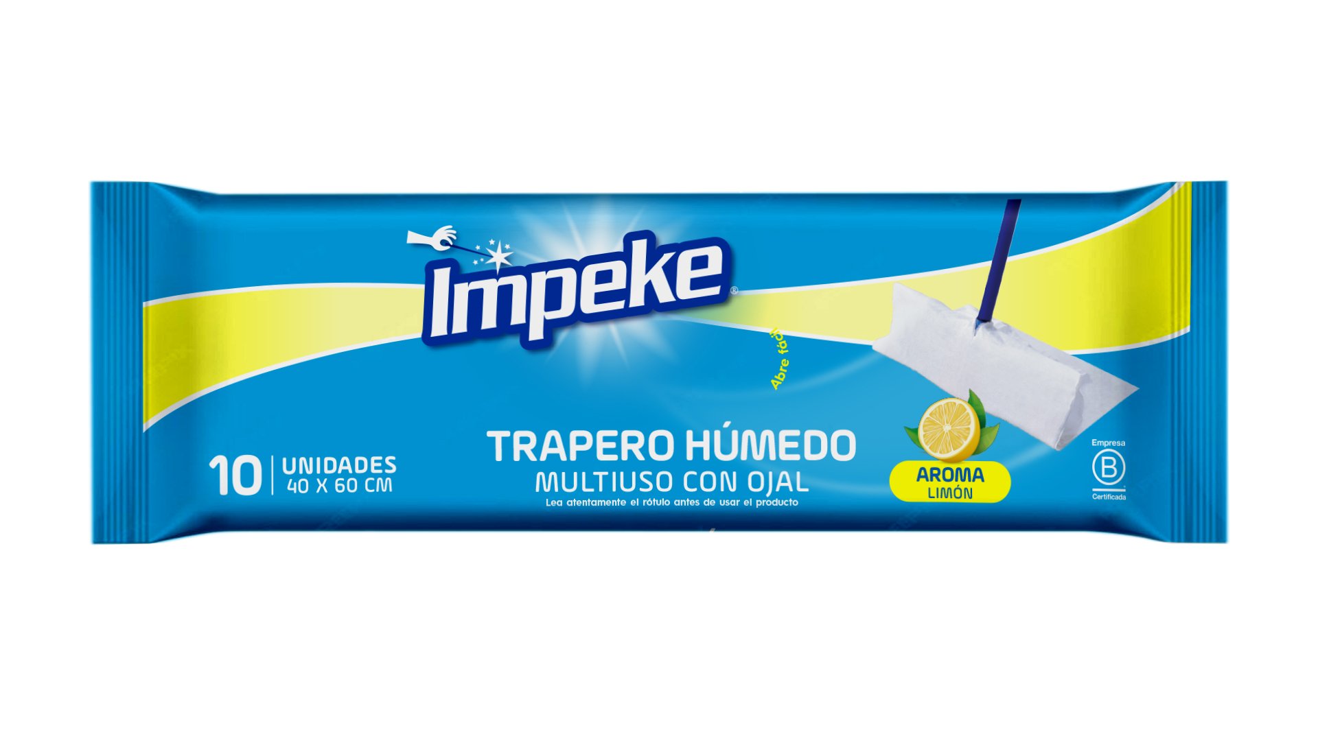 Trapero Impeke Humeda Limón 10 un