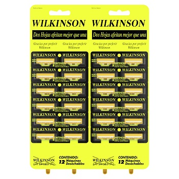 Prestobarba Wilkinson 2 unidades.