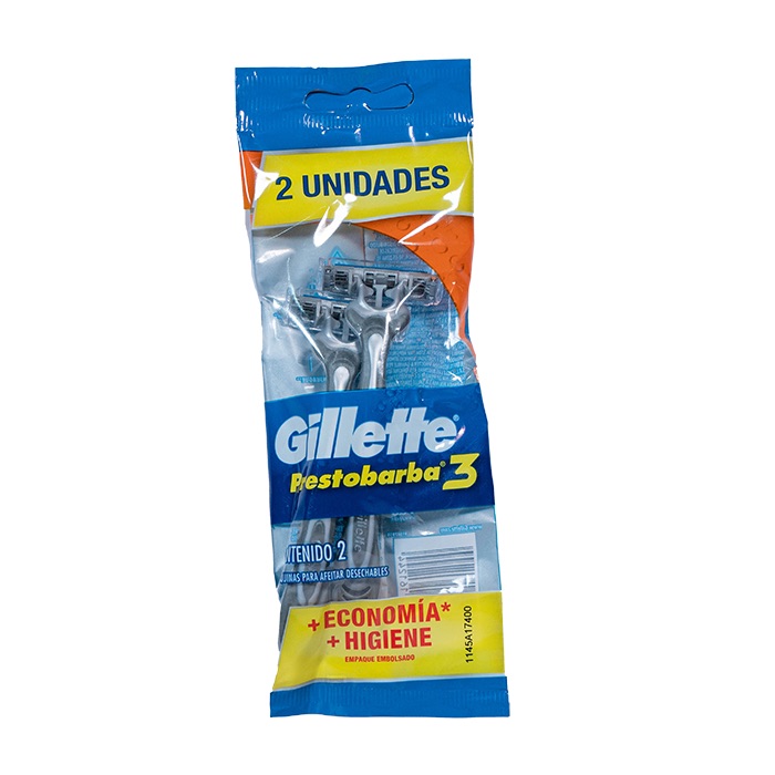 Prestobarba Gillette 3 2 unidades.