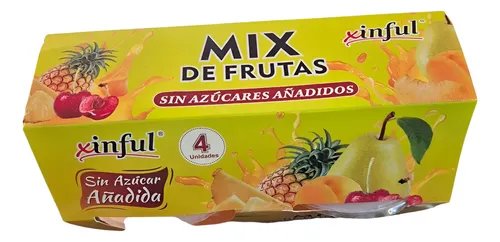 Cup Mix Fruta Xinful 113 g