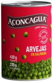 Arvejas Aconcagua 420 grs.