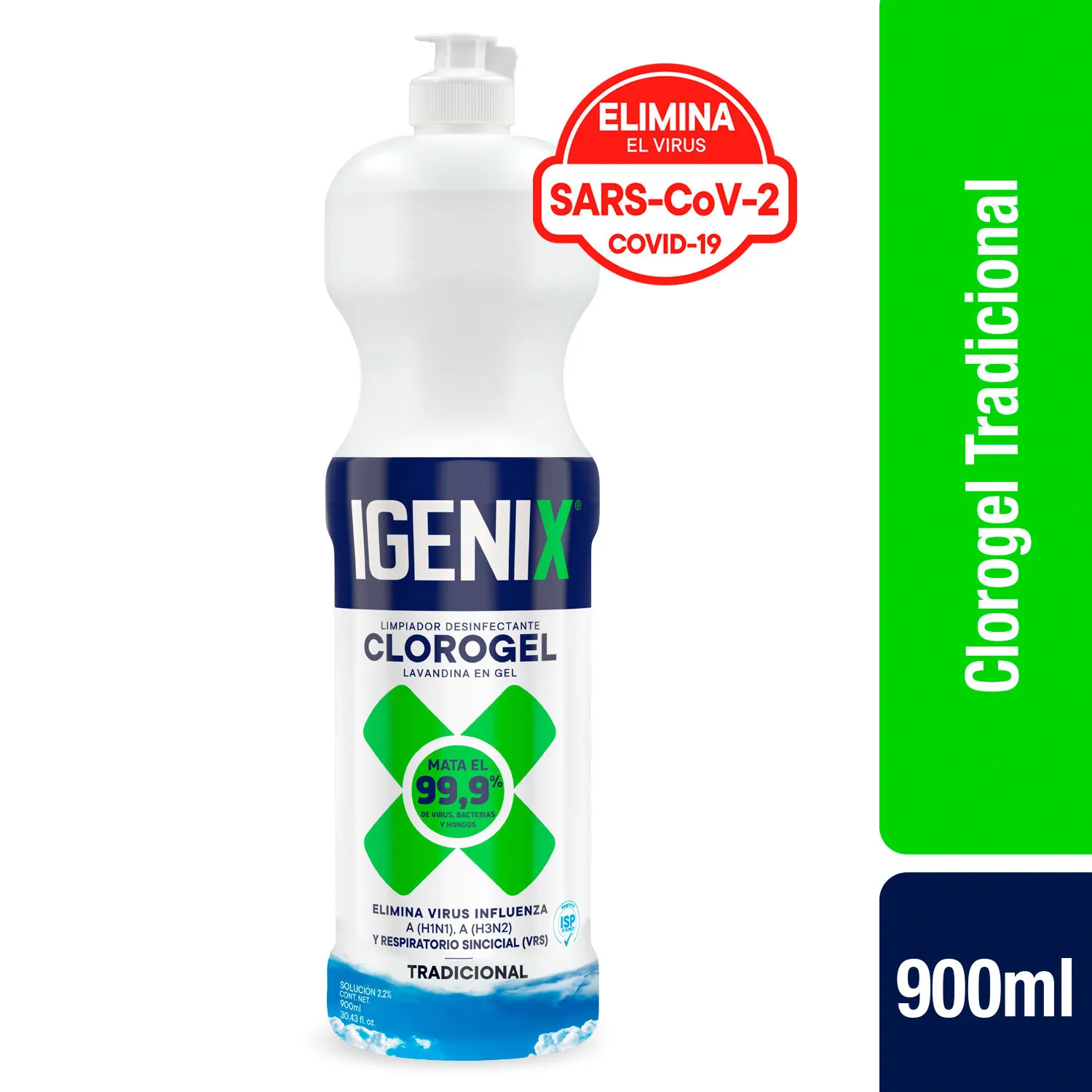 Clorogel Igenix Tradicional 900 grs.
