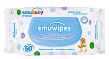 Toallas Húmedas Emubaby 50 un