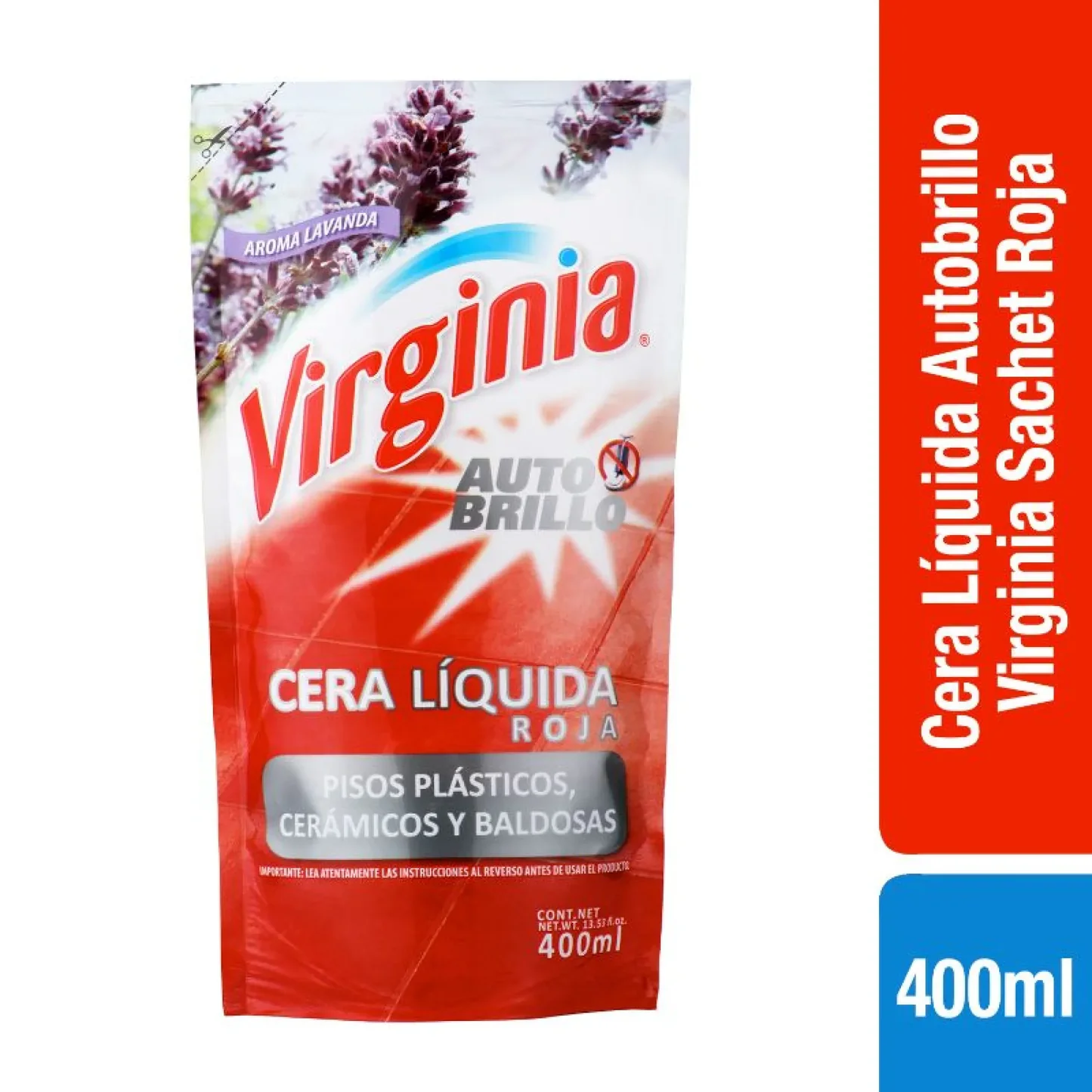 Cera Líquida Virginia Roja 400 ml