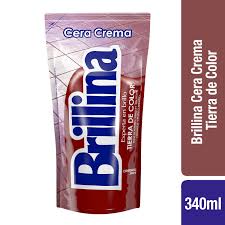 Cera Brillina Tierra Color 340 ml