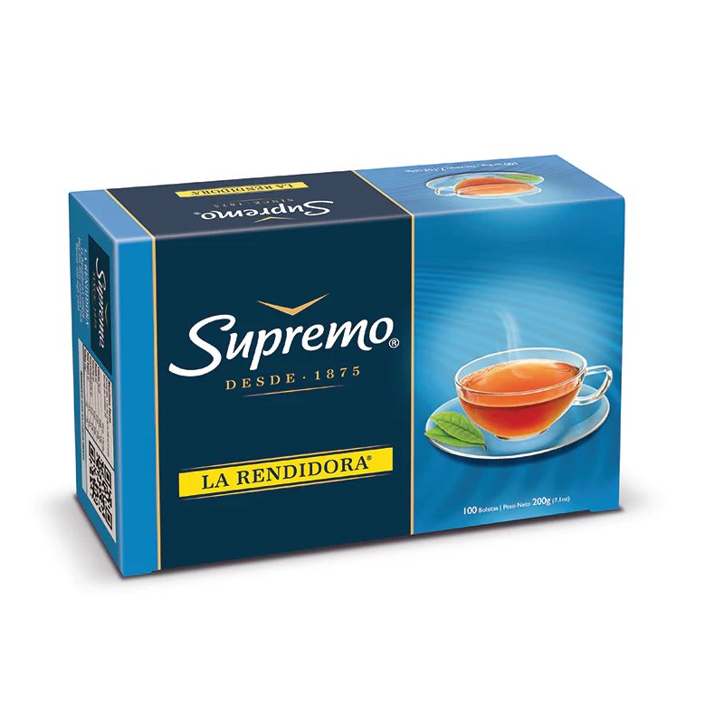 Té La Rendidora 100 unidades.