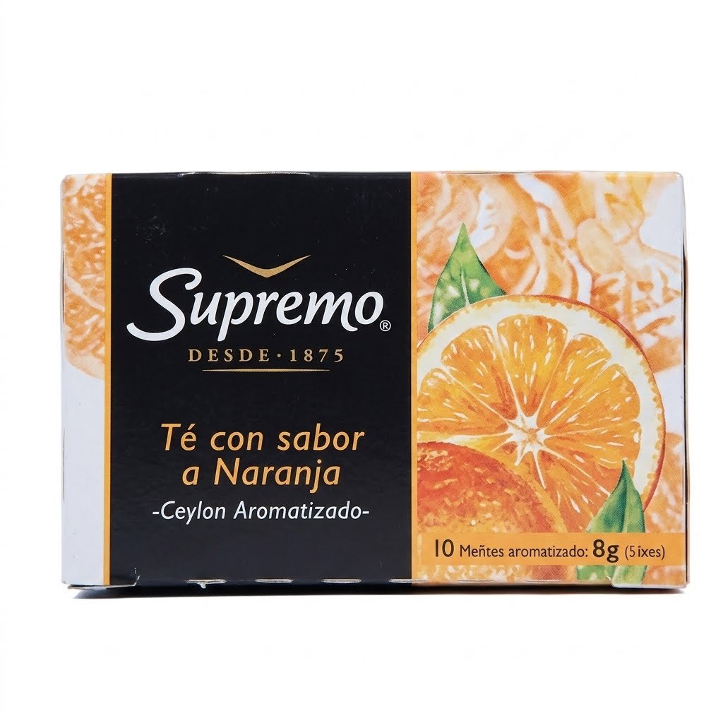 Té Supremo Naranja 20 unidades.