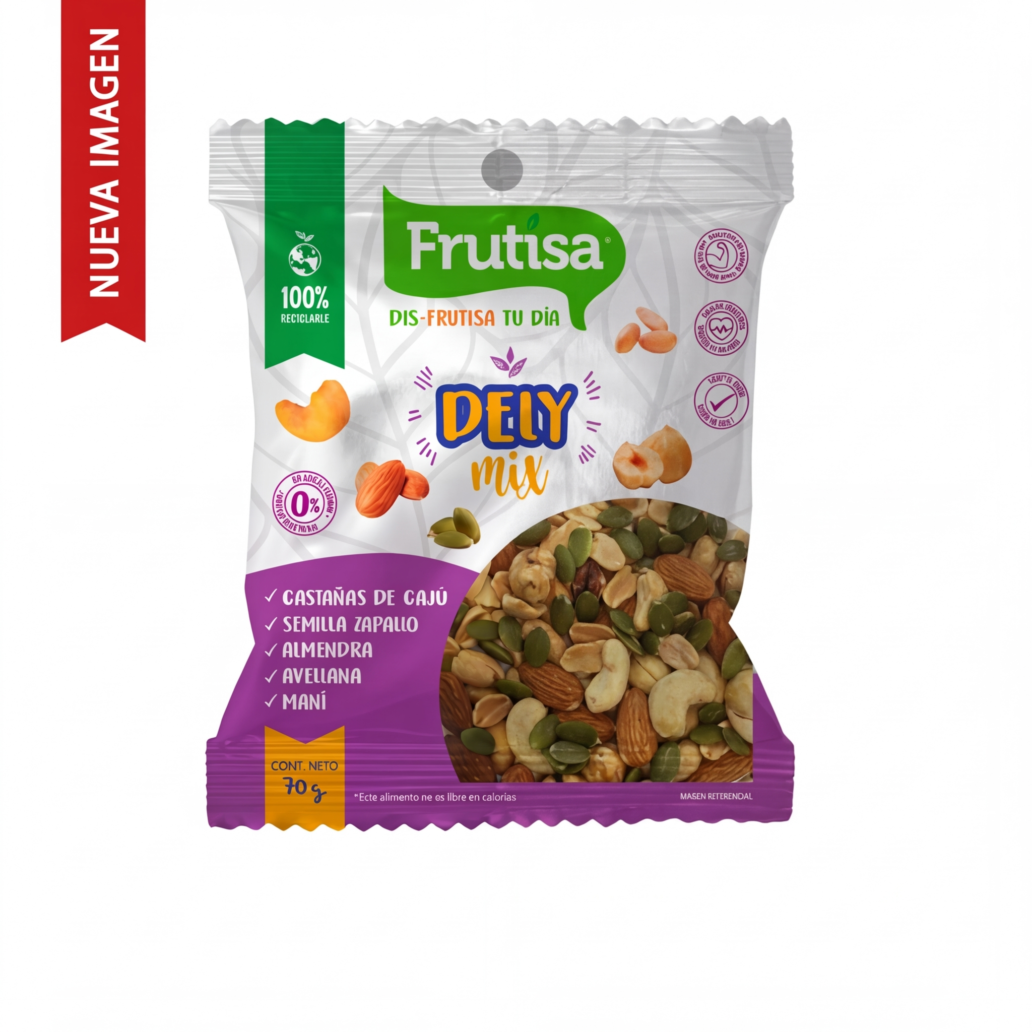 Snack Frutisa Mix Dely 70 g