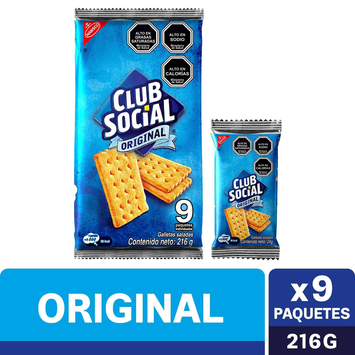 Galleta Club Social Original 24 grs.