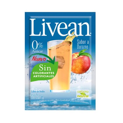 Refresco Livean Durazno 7 g