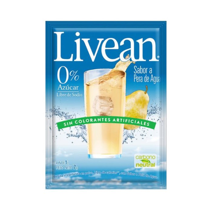 Refresco Livean Pera 7 g