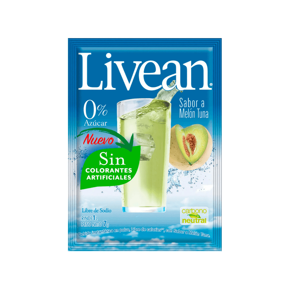 Refresco Livean Melón 7 grs.