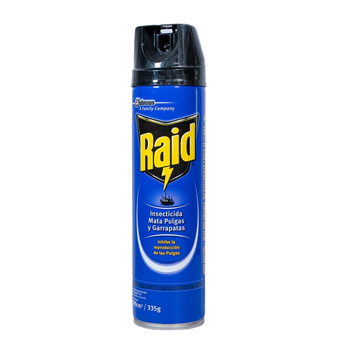 Raid Pulgas y Garrapatas 390 ml