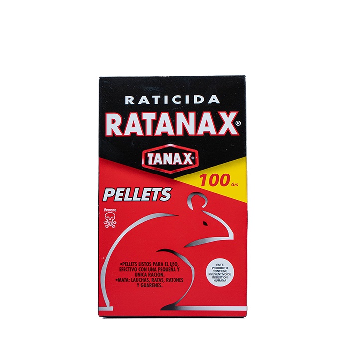 Tanax Raticida Pellets 100 grs.