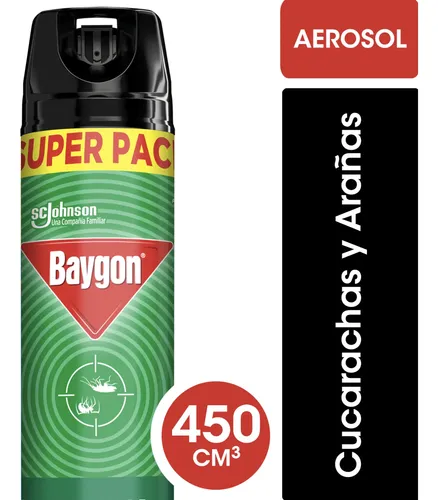 Baygon Verde Mata Cucarachas 450 ml