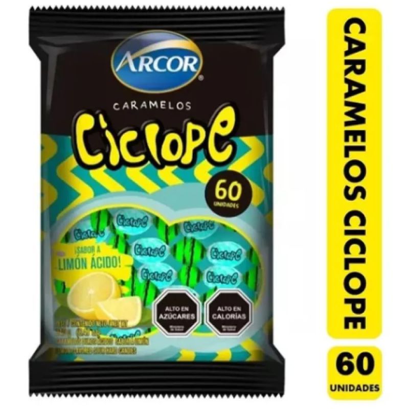 Halloween Caramelos Arcor Ciclope 200 g