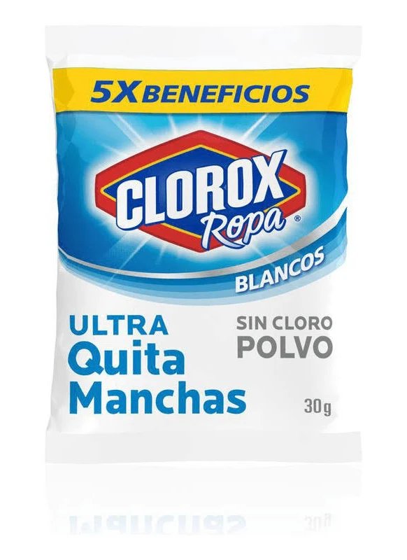 Quitamancha Clorox Ropa Blanca 30 grs.