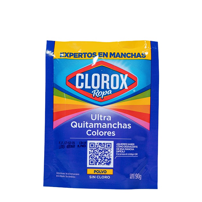 Quitamancha Clorox Ropa Color 90 g