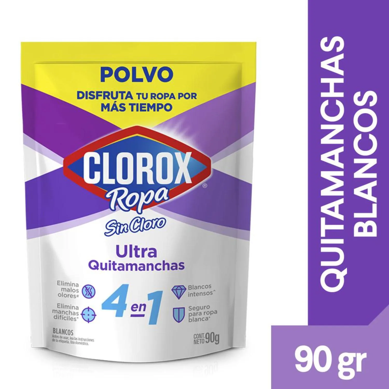 Quitamancha Clorox Ropa Blanca 90 g