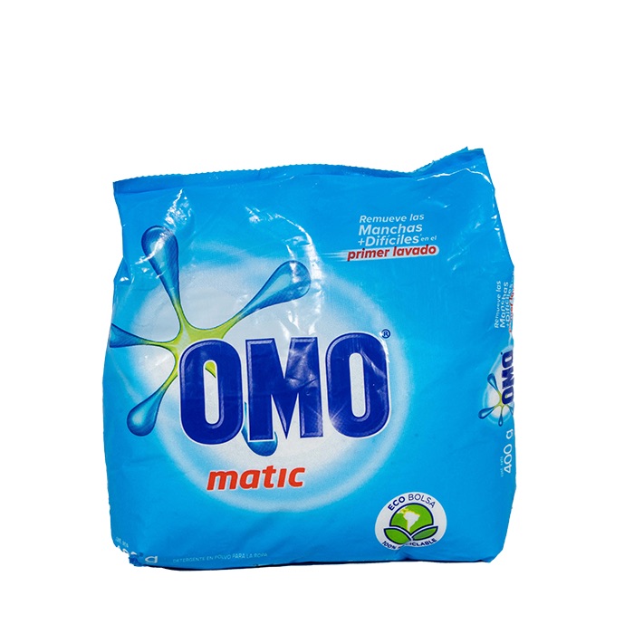 Omo Matic Bolsa 400 grs.