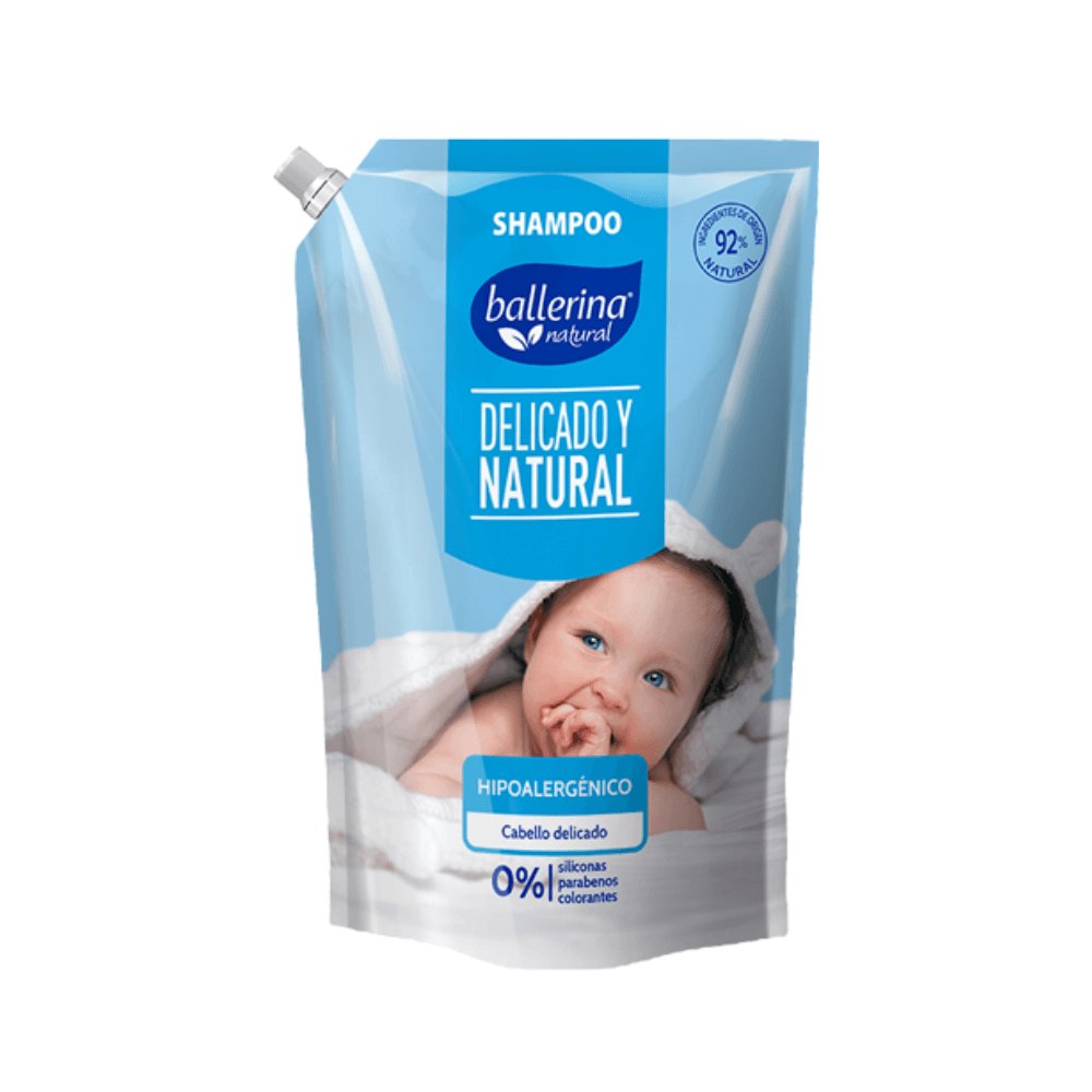 Shampoo Ballerina Hipoalergénico Doypack 750 ml