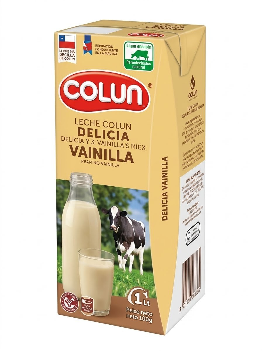 Leche Colun Semidescremada Vainilla 200 ml