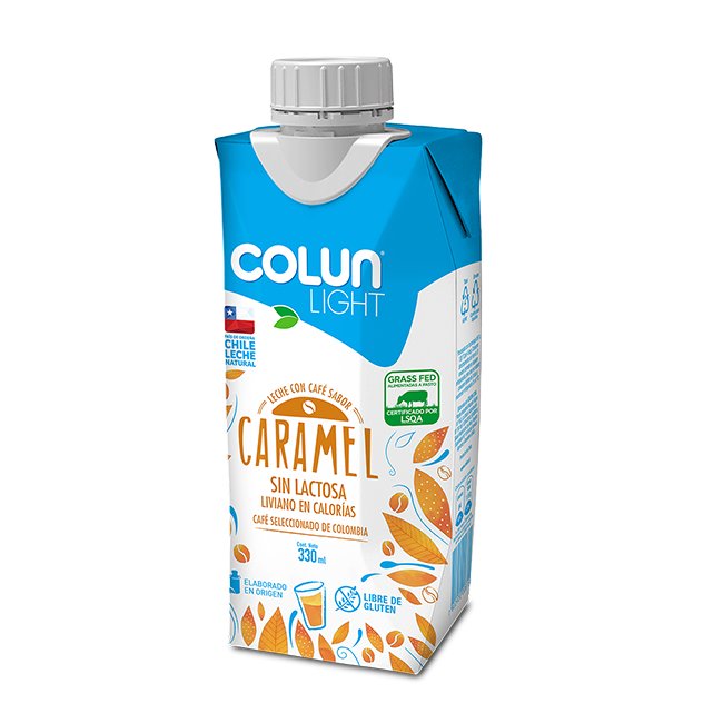 Leche Caramelo Light Colun 330 ml