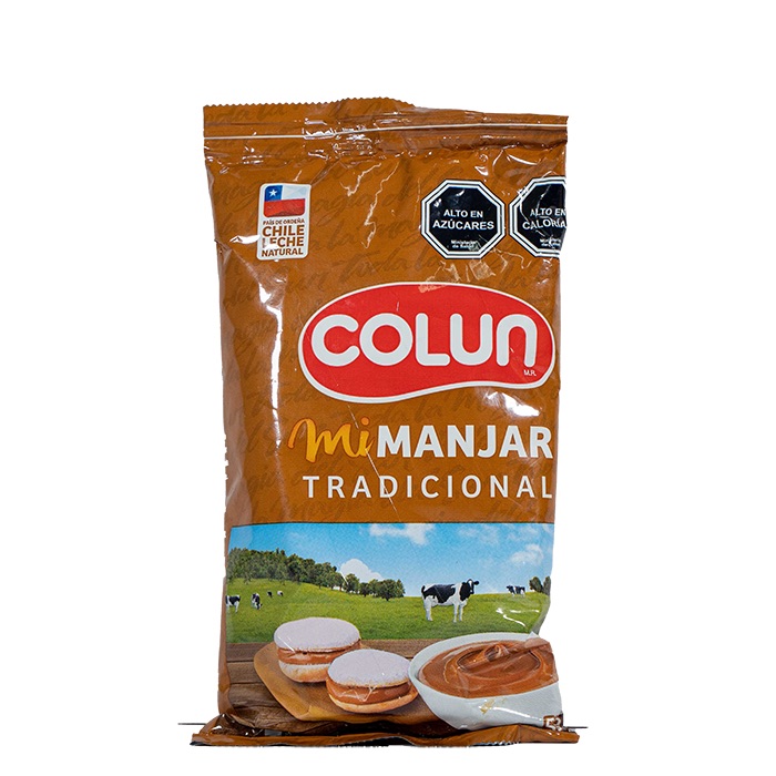 Manjar Colun Bolsa 500 grs.