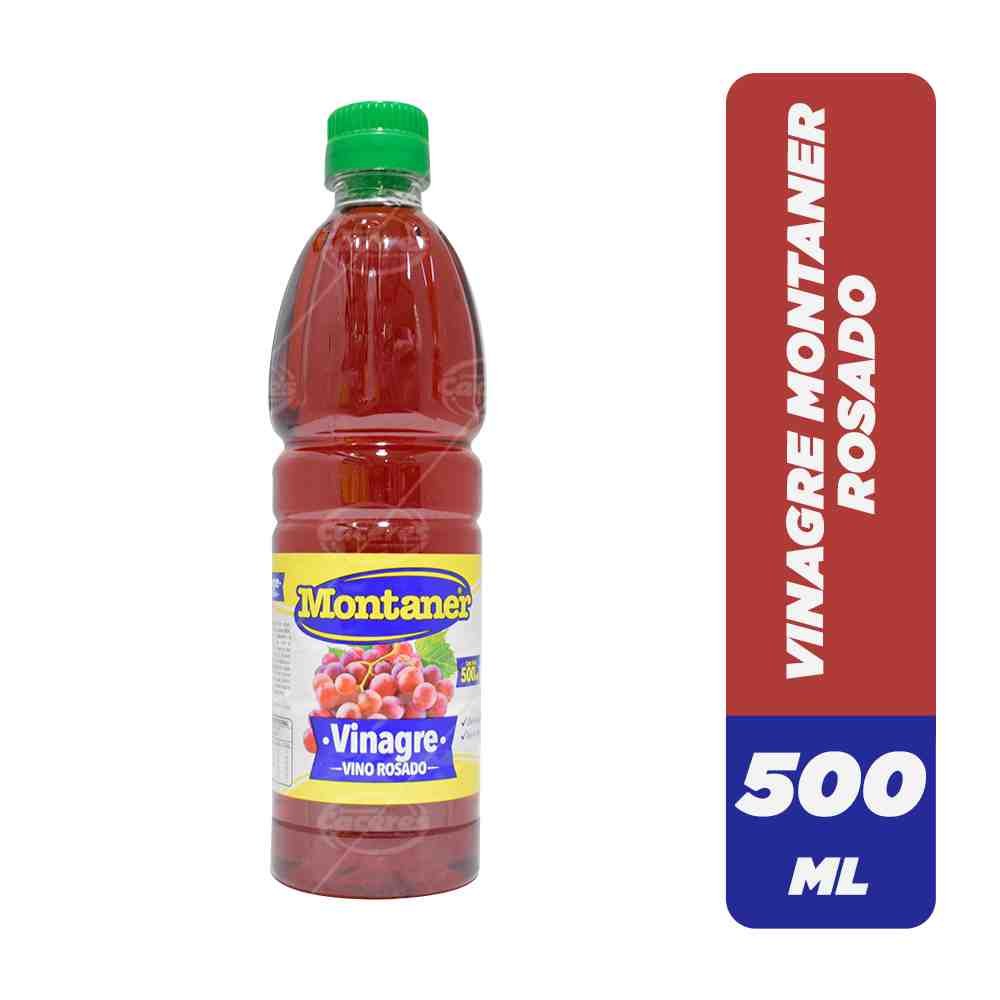 Vinagre Montaner Rosado 500 ml