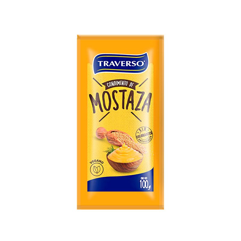 Mostaza Traverso 100 grs.